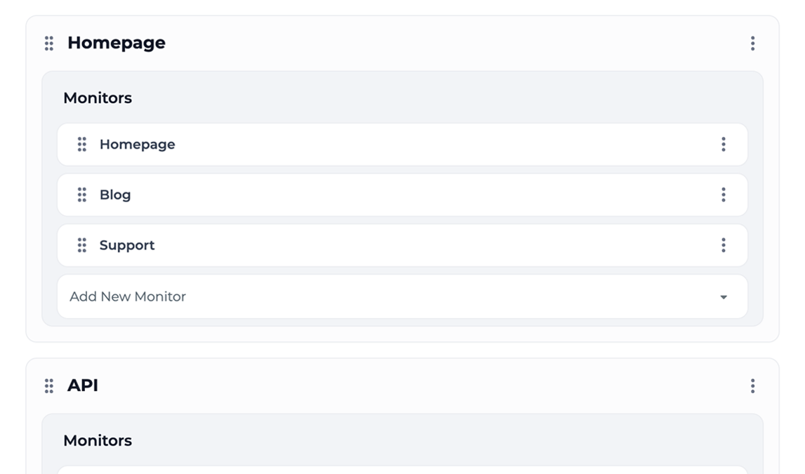 Public Status Page - Website Status Page | Uptimia